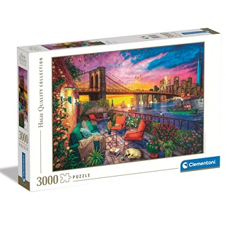 Puesta De Sol Balcon De Manhattan 3000Pz